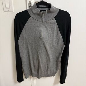 Banana Republic quarter zip mens sweater